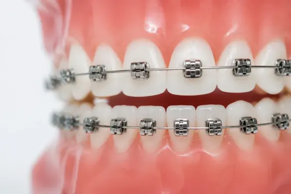 Aparat dentar autoligaturant cu brackeți moderni