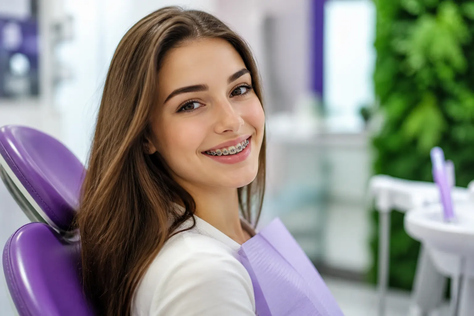 Zâmbet cu aparat dentar – ortodonție la Aloha Dent